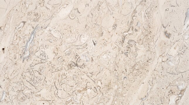Natural Beige Marble Stone Texture Surface Background