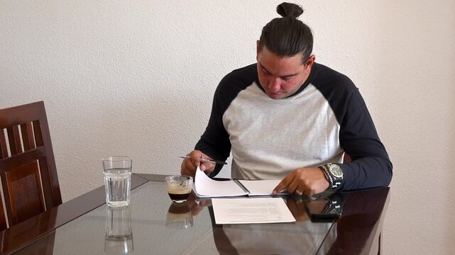 Businessman contract and closing a business 