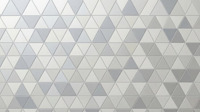 Abstract geometric pattern with light gray triangles and modern shapes