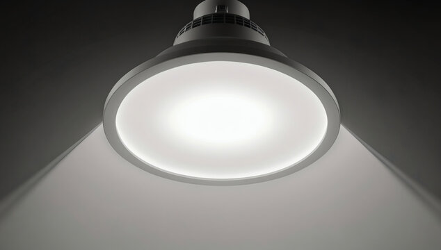 Modern Industrial High Bay Downlight Lamp Downward Spotlight