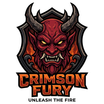 Crimson Fury &ndash; Unleash the Fire logo