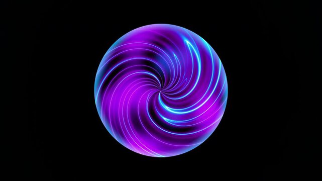 Glowing gradient Sphere AI Voice Assistant Interface AI energy orb, artificial intelligence, virtual assistants for high-tech or futuristic creative