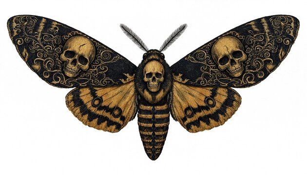 Death s-head Hawkmoth