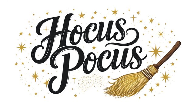Hocus Pocus Lettering