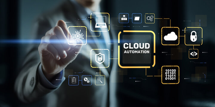 Cloud Automation and Infrastructure Management System with Cyber Security Monitoring Data Processing and Network Control Technology