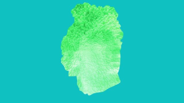 Modern creative concept with ancient statue. GIF with antique sculpture of human face. Funky art.