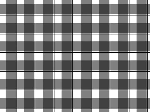 black and white gingham check pattern