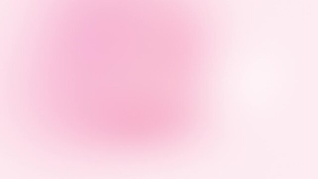 Bright soft blush pink and white pastel lights drifting on light background, seamless abstract gradient loop for beauty, wedding and cosmetics