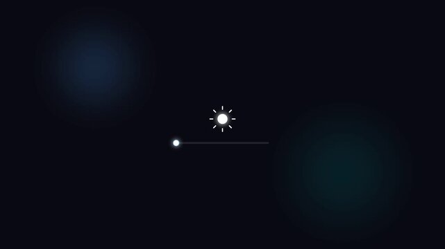 Light to Dark Slider Transition Seamless Loop 4K