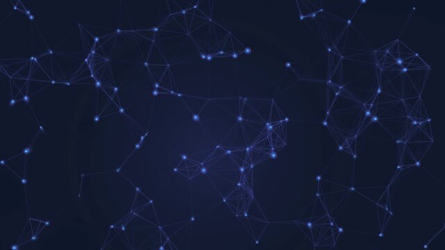 A high-performance geometric particle animation optimized for headless deterministic rendering.