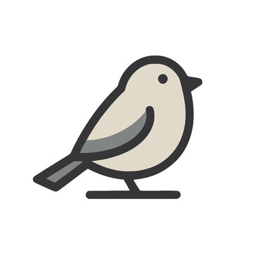 Simple bird illustration