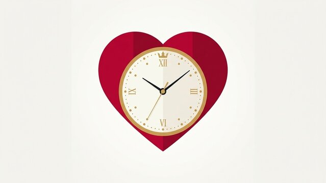 Heartfelt Time: Love, Life & Precious Moments Icon | Romance & Relationship Symbol