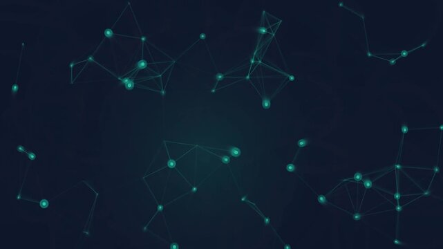 A high-performance geometric particle animation optimized for headless deterministic rendering.