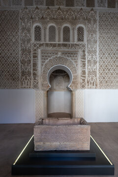 Ben Youssef Madrasa Interior - Marrakesh, Morocco