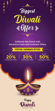 Biggest Diwali Sale Advertisement, Banner, Poster, Design vector template, Creative flyer concept, Graphic design element