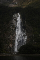 waterfall in the mountains © Miles Woodworth