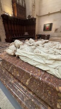 Side View of the Constables Tomb in Burgos Cathedral