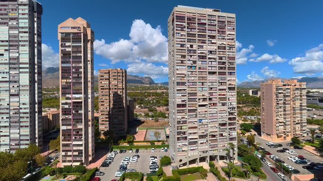 Residential apartment complex located in the Rincon de Loix area of Benidorm, Spain