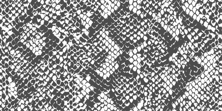 Abstract Faux Snakeskin Texture with Irregular Lines and Spots, Reptile Pattern, Synthetic Leather Surface and Decorative Fashion Background.