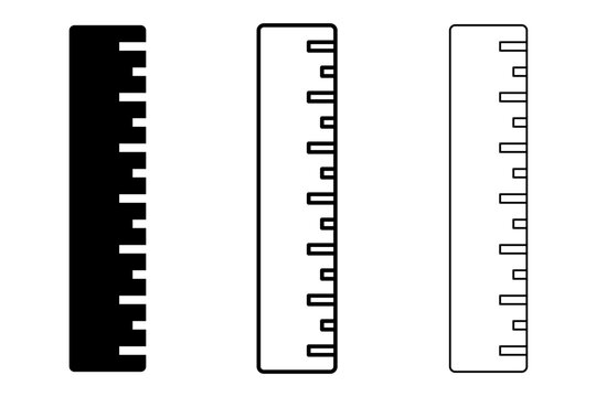 Black shield icon set, flat security design