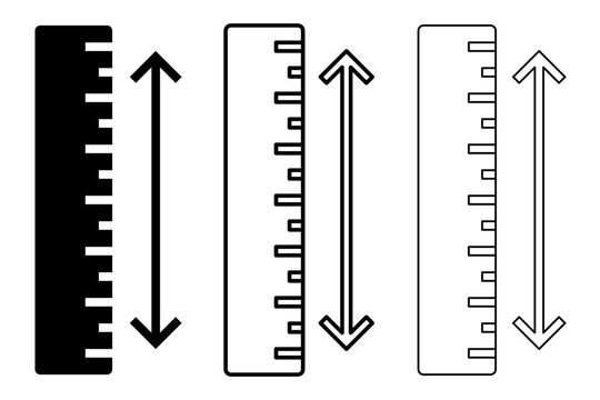Black shield icon set, flat security design