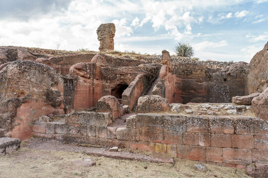 Yacimiento arquologico de Tiermes en Soria