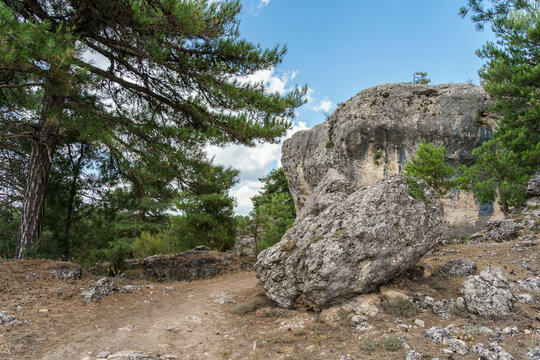 Los callejones de las majadas en la serrania de cuenca