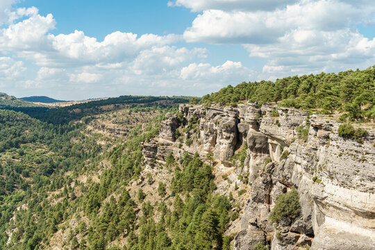 El mirador del tio cogote en la serrani de cuenca