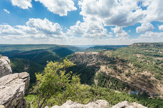 El mirador del tio cogote en la serrani de cuenca