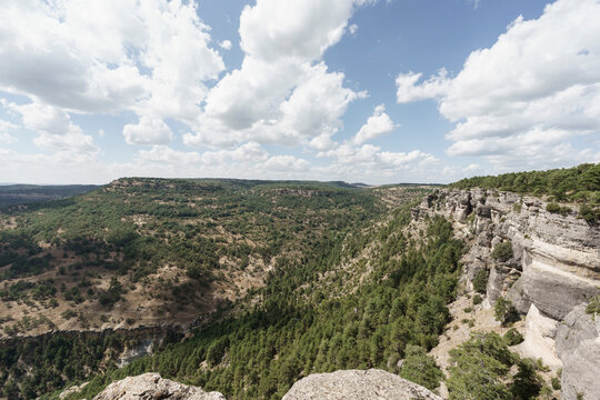 El mirador del tio cogote en la serrani de cuenca