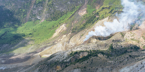 Indonesia. Mount Papandayan in West Java © Hortigüela