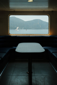 View from a ferry window