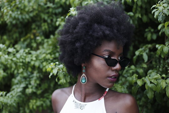 A Model posing in stylish & fashion way