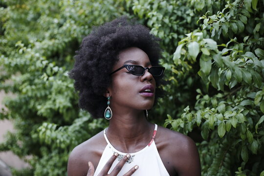 A Model posing in stylish & fashion way