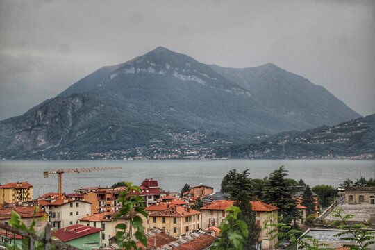 Bellano, lago di como, Italia