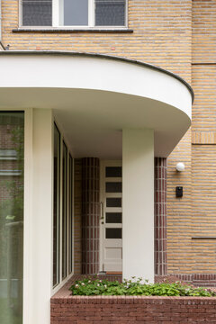portico and door