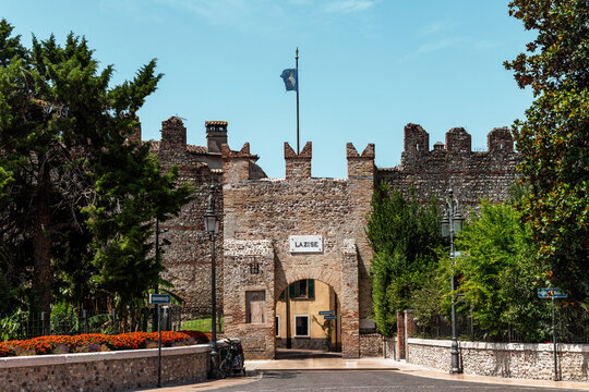 Historic Lazise Castle Gate