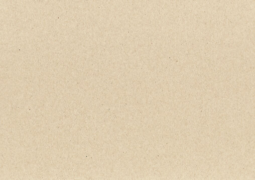 Paper texture in beige with sparse dark fibers and an even pressed grain, a blank matte sheet for drawing and stationery backgrounds with visible pulp for scrapbook collage