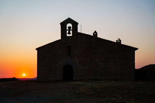 Sunrise behind the Hermitage