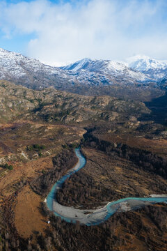 Rio Leones in Patagonia Aysen Chile