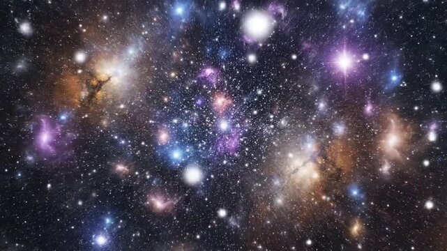 Cosmic Wonder: A breathtaking panorama of the universe unfolds, showcasing a vibrant tapestry of stars, nebulae, and galaxies, igniting a sense of awe and infinite possibility.