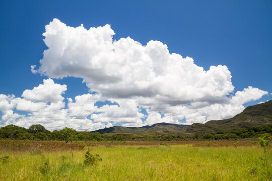 Landscape in Serra do Cip&oacute; National Park in Minas Gerais, Brazil.