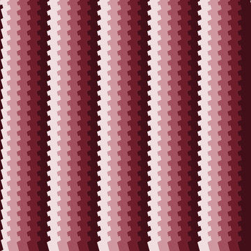 Pixel Geometric Pattern Collection - Rose Brown Shades Seamless Textures