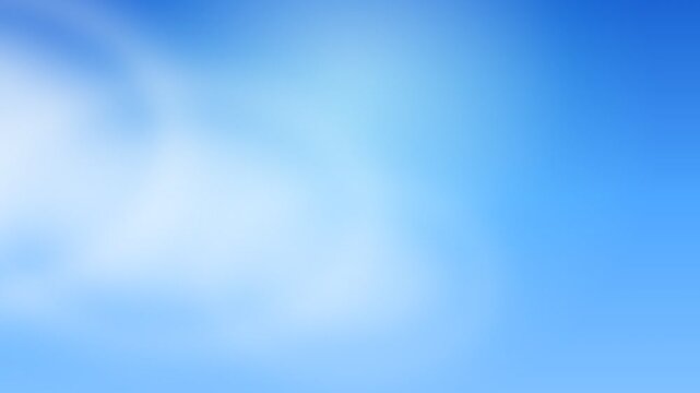 Soft blue sky background with gentle white clouds and smooth gradient lighting for calm design