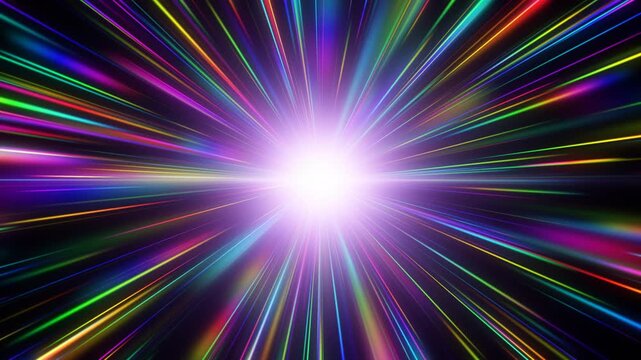 Light line motion graphics for title sequences