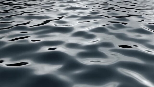 Liquid metal texture rippling
