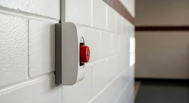Emergency Push Button Wall Mounted.