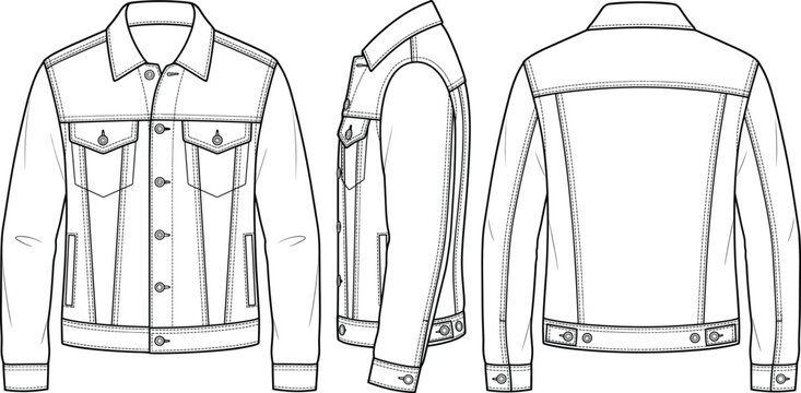 Hand Drawn Sketch Illustration of Knives, Kitchen Accessories and Fashion Clothing Collection with Dresses, Shirts, Pants and Apparel Designs