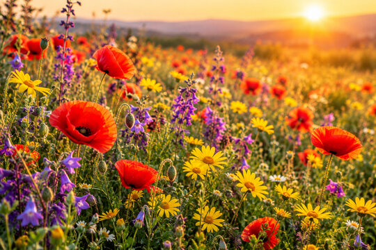 field of poppies
