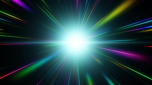 Light line motion graphics for title sequences